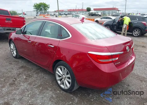 2014 Buick Verano Leather Group из США, поврежденный, VIN 1G4PS5SK1E4127954